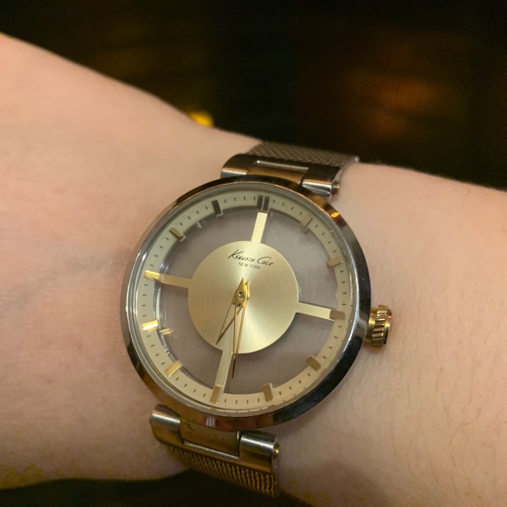 Kenneth Cole mesh band watch